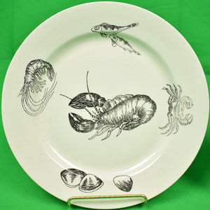 Pair of Lobster 9"D Plates