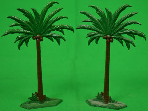 Set of 2 Lead Palm Trees