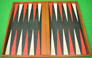 "Brooks Brothers c1950s Backgammon Board Set"