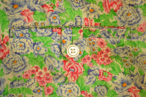 Chipp Tropical Floral Print Cotton Trousers Sz: 34"W (SOLD)