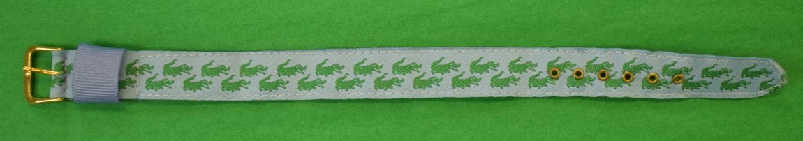 "O'Connell's Alligator Ribbon Watchband" (SOLD)