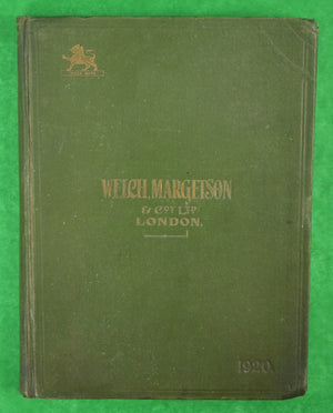 "Welch, Margetson & Co Ltd London c1920 Catalogue"