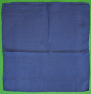 Brooks Brothers Royal Blue English Silk Pocket Sq