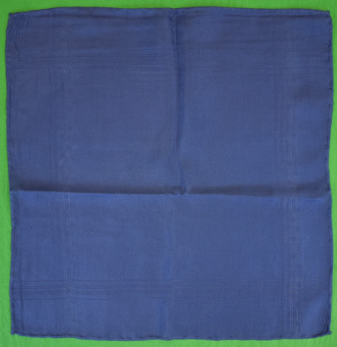 Brooks Brothers Royal Blue English Silk Pocket Sq