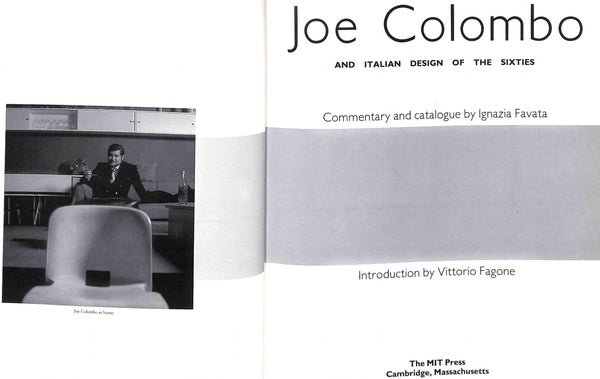Joe Colombo And Italian Design Of The Sixties