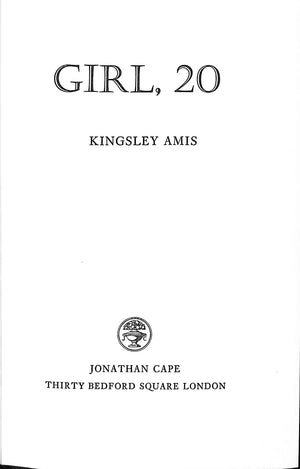 "Girl, 20" 1971 AMIS, Kingsley