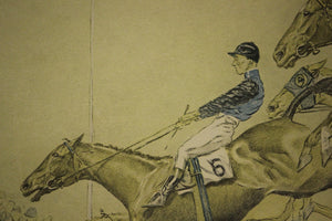 Valentine's Brook The First Time Around In The Grand National Of 1932 At Aintree