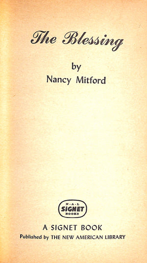 "The Blessing" 1959 MITFORD, Nancy