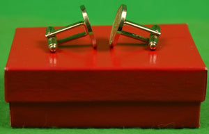Pair of The "21" Club New York Brass T-Back Cufflinks (SOLD)