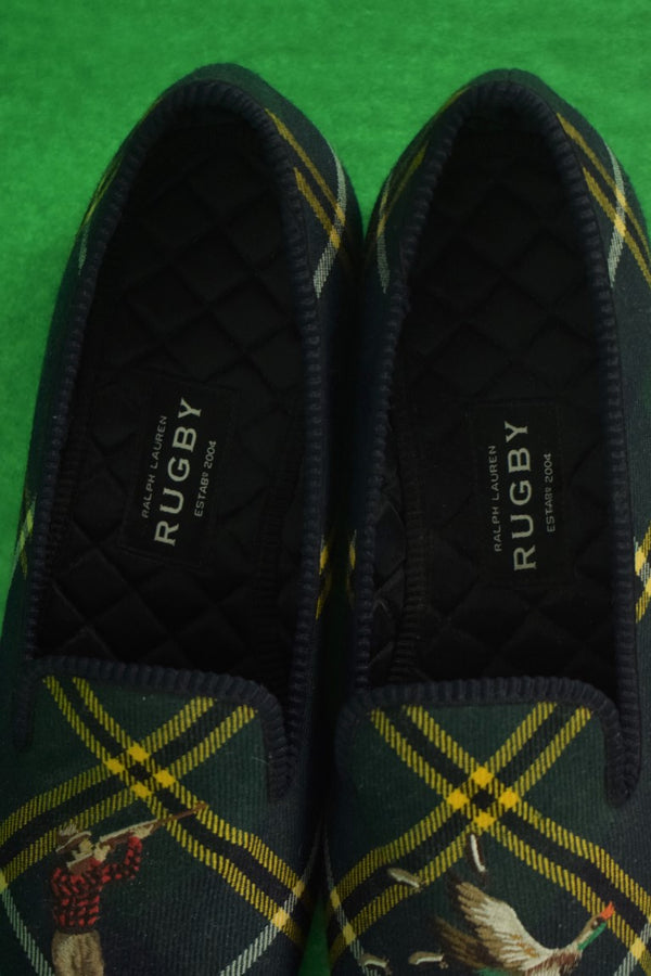 Rugby Ralph Lauren Tartan Plaid Duck Huntsman Embroidered  display picture 1