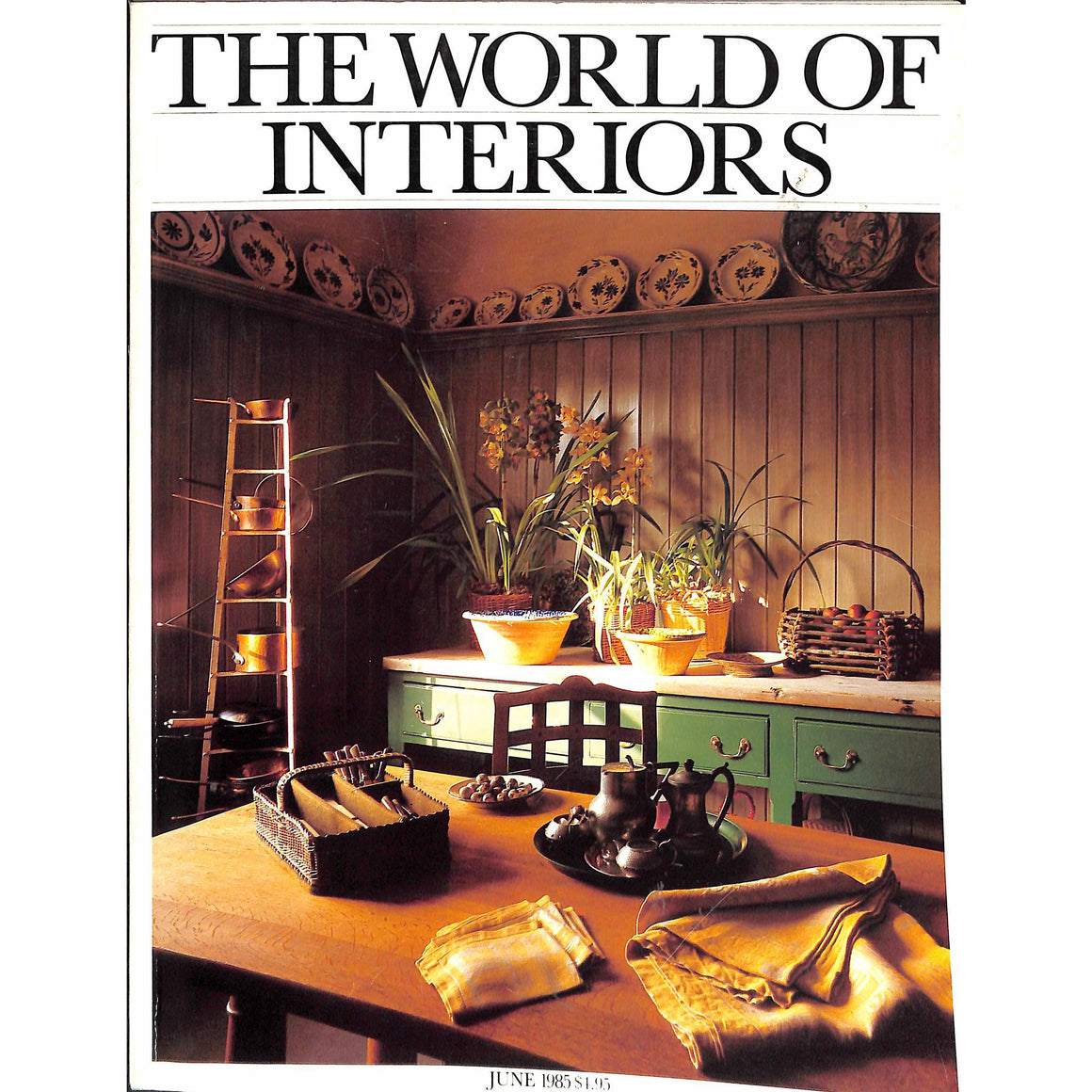 The World Of Interiors June 1985 (SOLD)