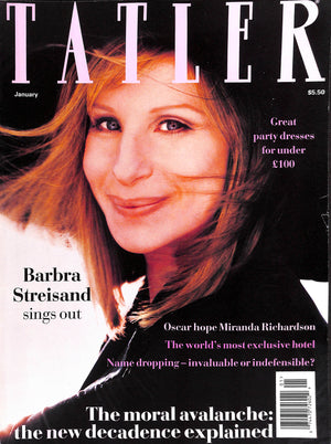 Tatler w/ Barbra Streisand January 1994