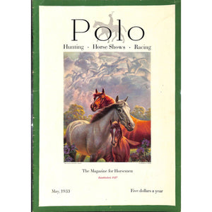 "Polo Magazine May, 1933"