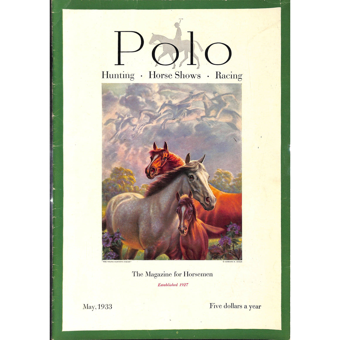 "Polo Magazine May, 1933"