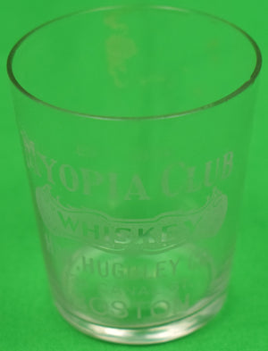 "Myopia Club Est. 1834 Whiskey c1908 Shot Glass"