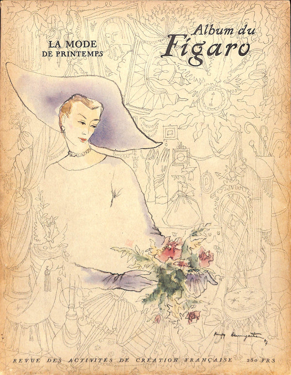 La Mode De Printemps: Album Du Figaro Revue Des Activites De Creation  Francaise Printemps 1947