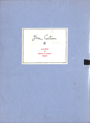 "Jean Cocteau: A Portfolio Of Fashion & Costume Designs" 1989 COCTEAU, Jean