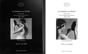 "La Creation En Liberte: Univers De Paul Et Denise Poiret 1905-1928" - 10 et 11 mai 2005 (SOLD)