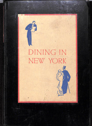 "Dining In New York" 1930 JAMES, Rian