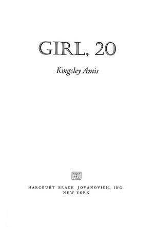 "Girl, 20" 1972 AMIS, Kingsley