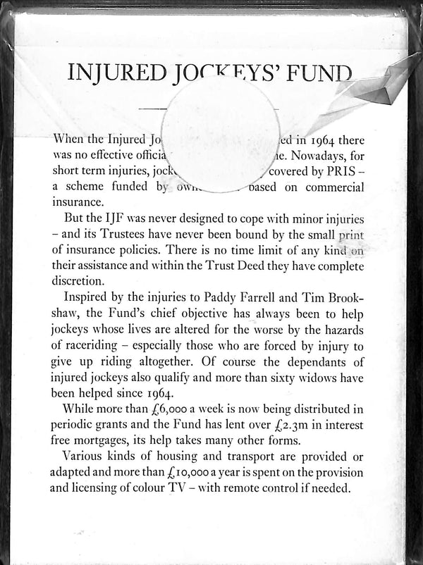 Horse Racing Gift Card Packet