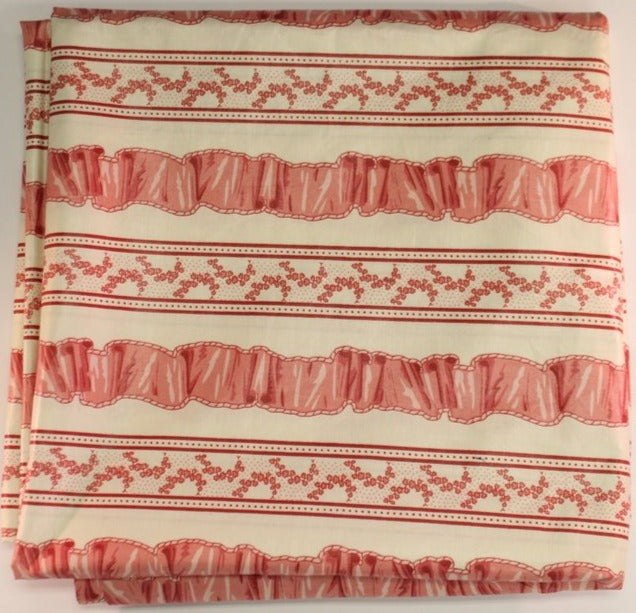 Pink Ribbon Pattern Fabric