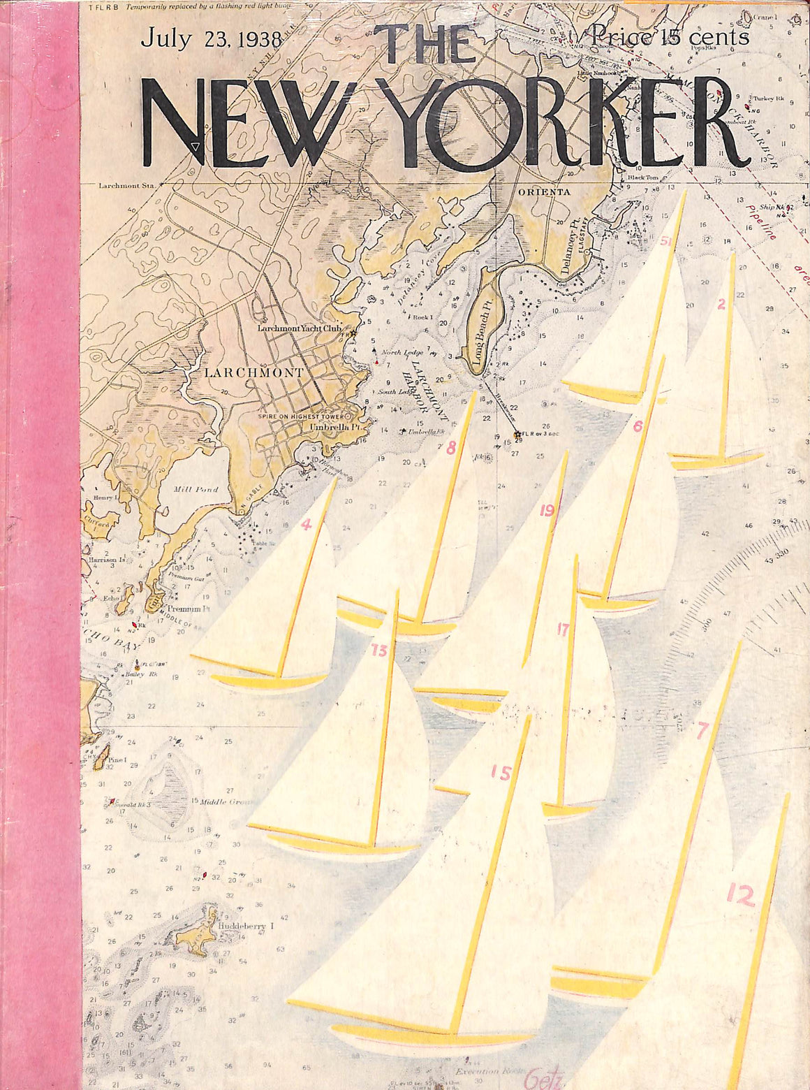 "The New Yorker July 23, 1938" (SOLD)