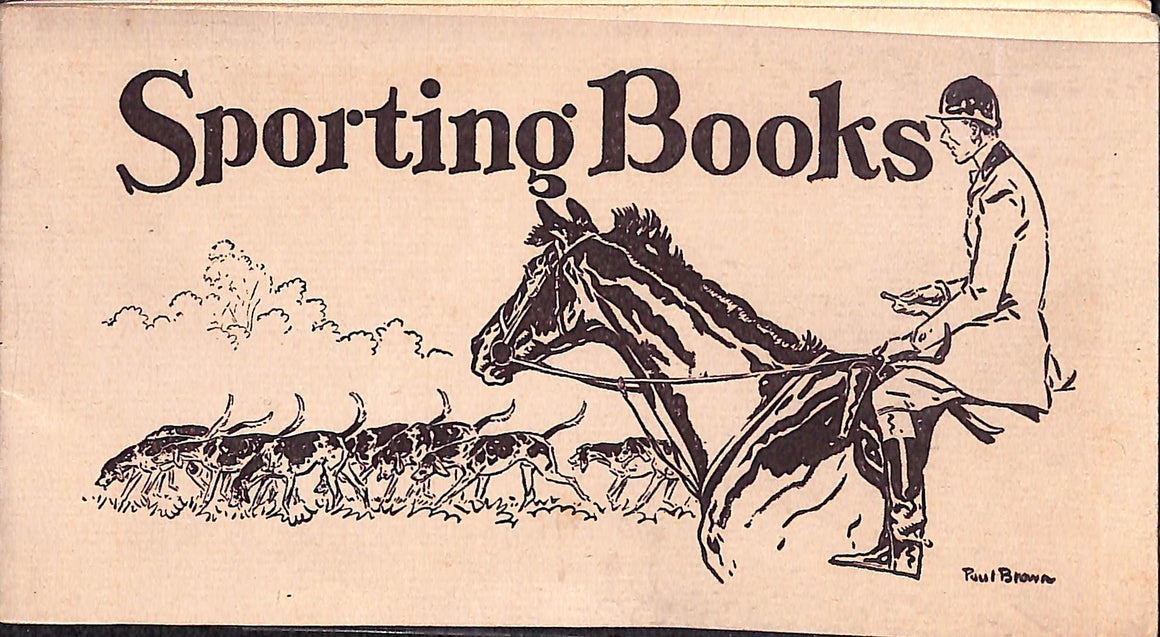 "Sporting Books" Prospectus