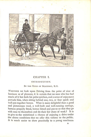 "Driving: The Badminton Library" 1890 Duke of Beaufort