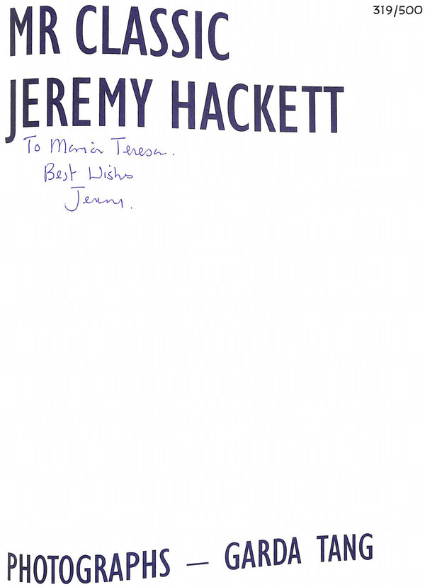 Mr Classic Jeremy Hackett