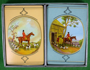 Twin Deck Of Fox-Hunter Playing Cards