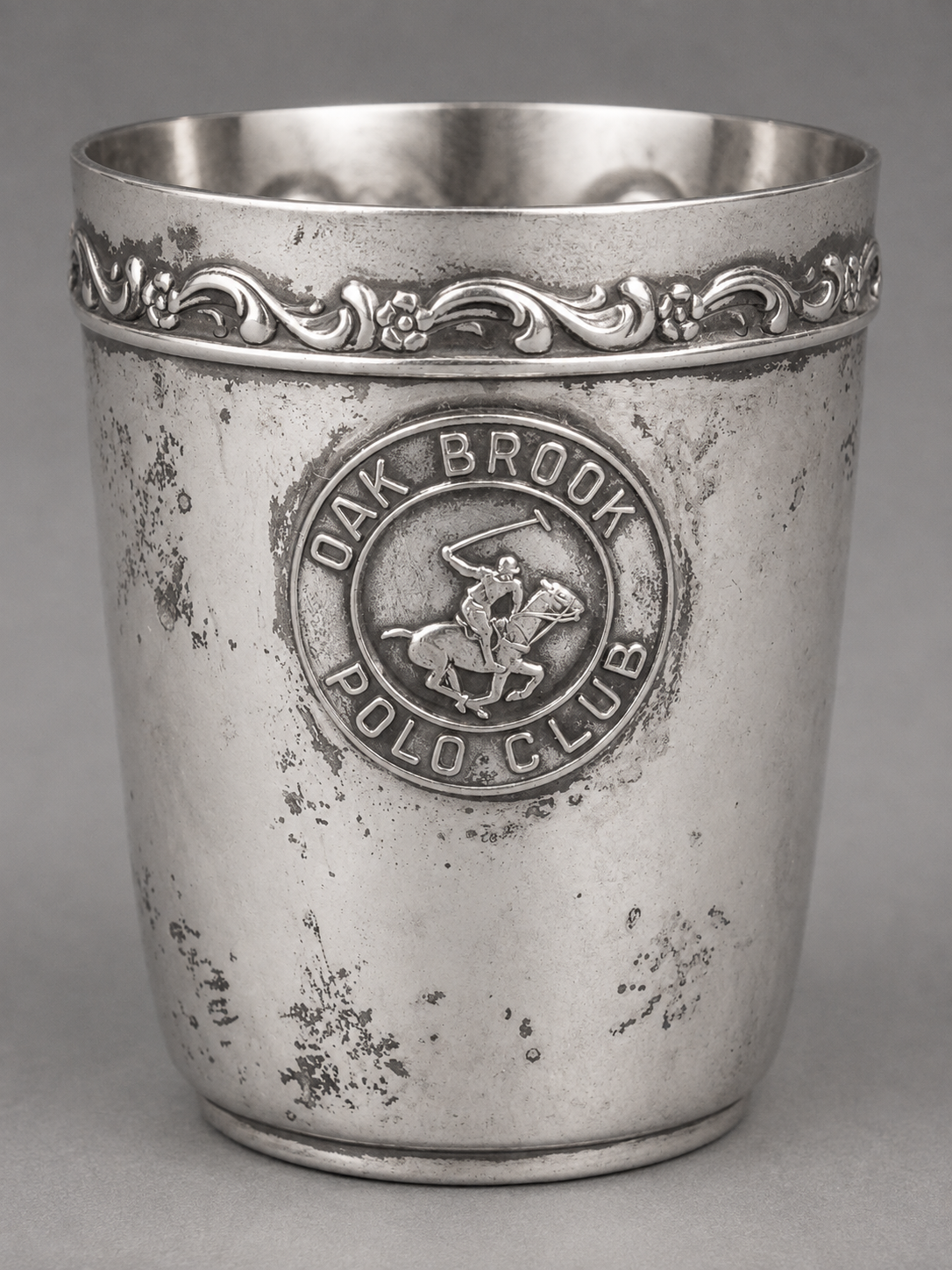 "Oak Brook Polo Club c1930s Sterling Silver Beaker/ Jigger Cup"