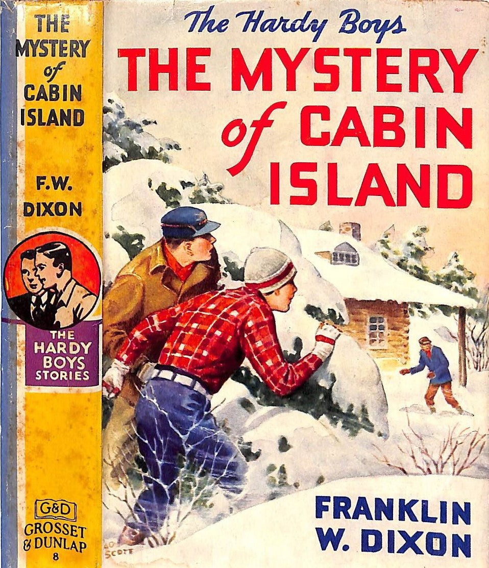 "The Mystery Of Cabin Island" 1952 DIXON, Franklin W.