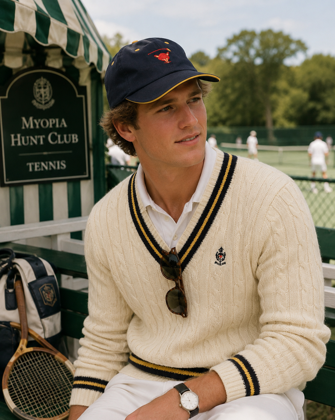 Myopia Hunt Club 2002 Hound Navy Cap