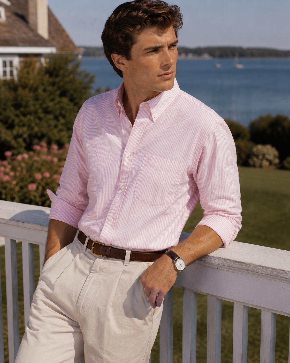 Brooks Brothers Pink Candy Stripe OCBD Sz XXL (NWT)