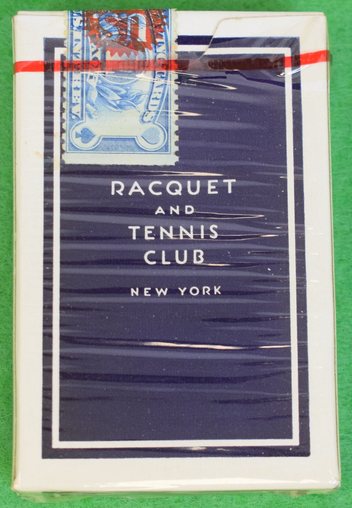 Sealed Deck of Racquet & Tennis Club New York c1915 Playing Cards