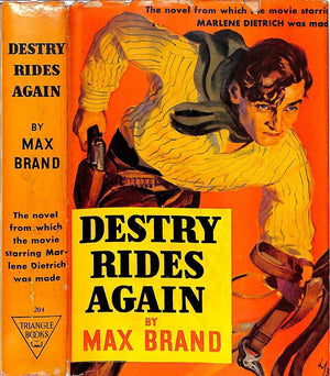 "Destry Rides Again" 1942 BRAND, Max [pseudonym of Frederick Faust]