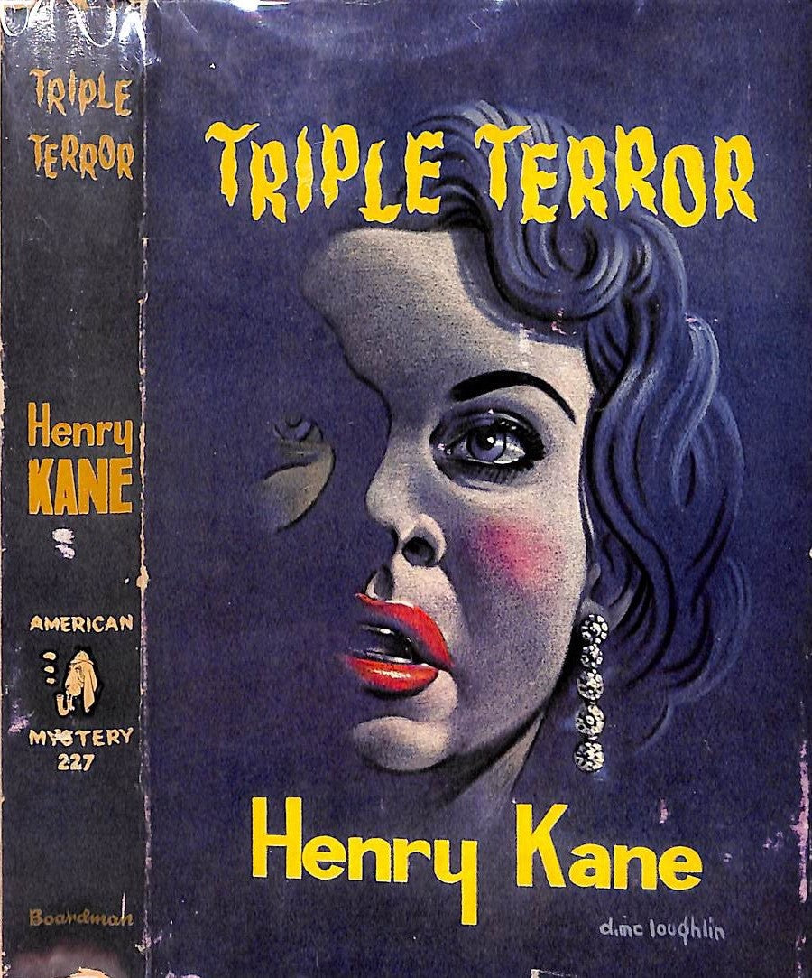 "Triple Terror: Three More Capers For Peter Chambers" 1958 KANE, Henry