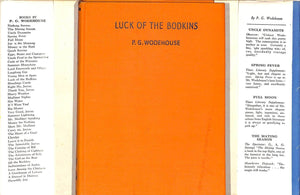 "The Luck Of The Bodkins" WODEHOUSE, P.G.