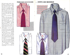 Brooks Brothers Gifts For Men & Boys Christmas 1977 Catalog