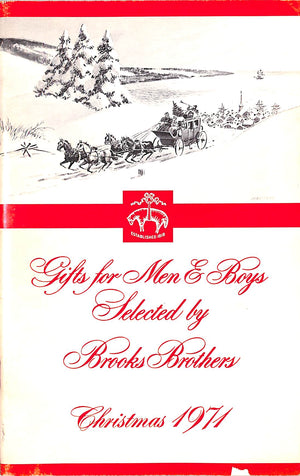 Brooks Brothers Gifts For Men & Boys Christmas 1971 Catalog