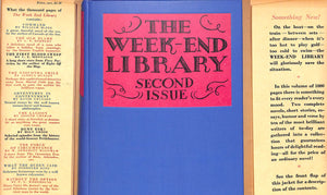 "The Week-End Library Second Issue" 1928