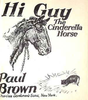 "Original Pencil Drawing From Hi, Guy! The Cinderella Horse" 1944 By Paul Brown 9