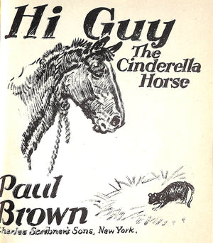 Original 1944 Pencil Drawing From Hi, Guy! The Cinderella Horse By Paul Brown 14