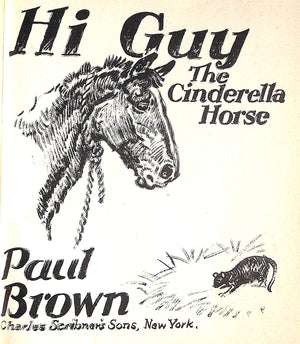 Original 1944 Pencil Drawing From Hi, Guy! The Cinderella Horse By Paul Brown 18