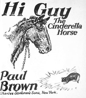 Original 1944 Pencil Drawing From Hi, Guy! The Cinderella Horse By Paul Brown 19