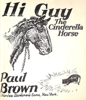 Original 1944 Pencil Drawing From Hi, Guy! The Cinderella Horse By Paul Brown 7