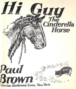 Original 1944 Pencil Drawing From Hi, Guy! The Cinderella Horse By Paul Brown 22