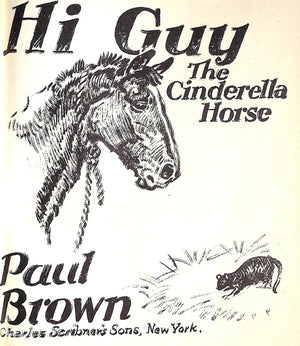 Original 1944 Pencil Drawing From Hi, Guy! The Cinderella Horse By Paul Brown 24