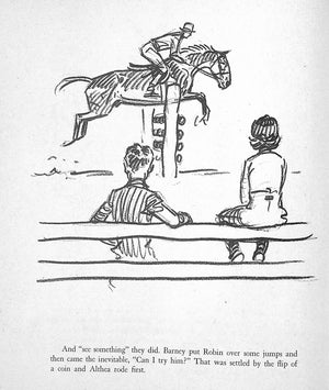 Original 1944 Pencil Drawing From Hi, Guy! The Cinderella Horse By Paul Brown 25